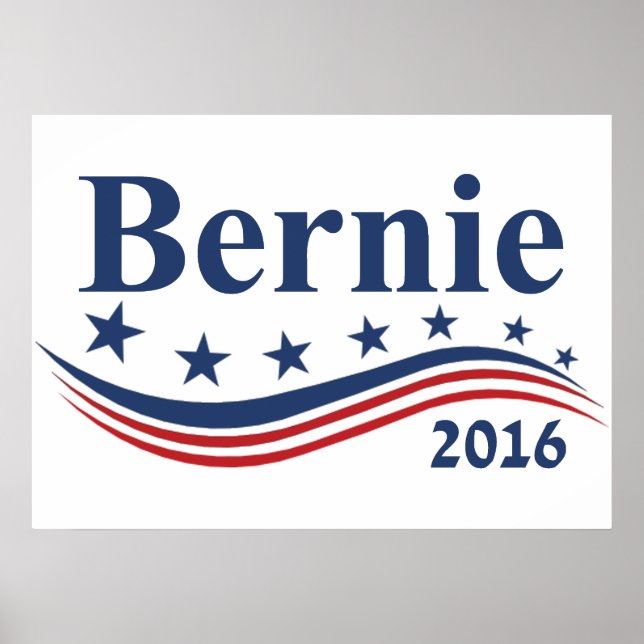 Poster Bernie Sanders 2016 (Devant)