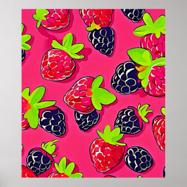 Poster Berry Patch : Sweet Design