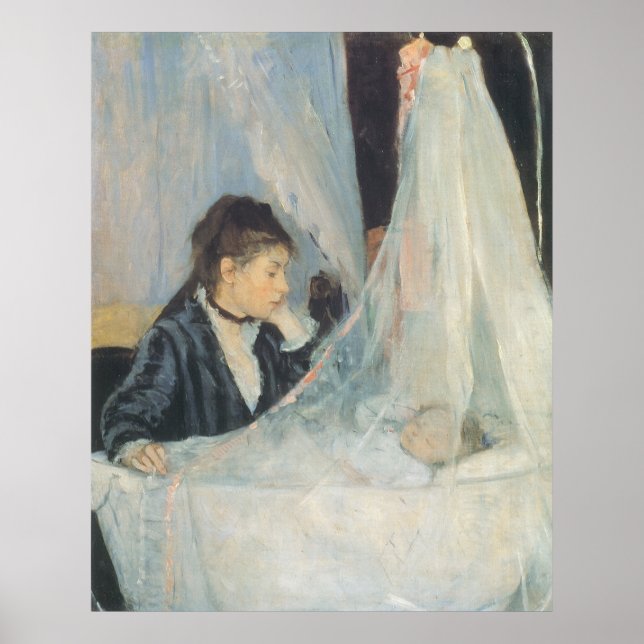 Poster Berthe Morisot, Impressionnisme Vintage (Devant)