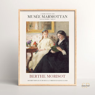 Poster Berthe Morisot La mère et la soeur de l'artiste
