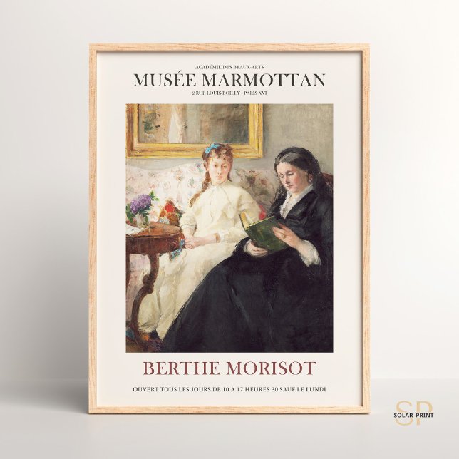 Poster Berthe Morisot La mère et la soeur de l'artiste (Créateur téléchargé)