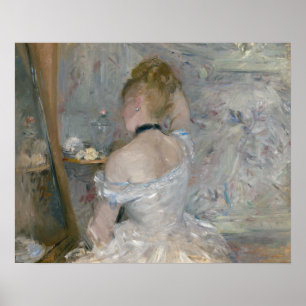 Poster Berthe Morisot - Woman at Her Toilette