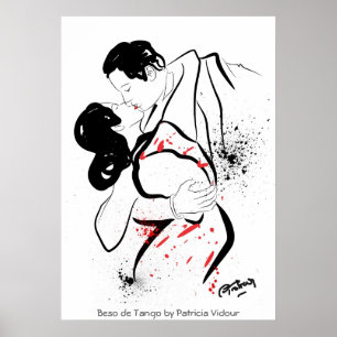 Poster Beso de Tango - baiser de tango