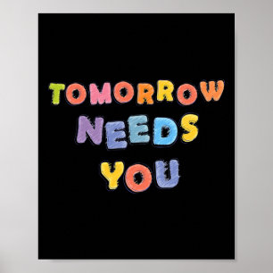 Poster Besoin de soutien du Mois de sensibilisation à la