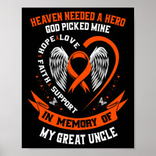 Poster Besoin D'Un Héros Que Dieu A Choisi Mon Grand Oncl