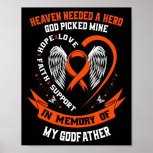 Poster Besoin D'Un Héros Que Dieu A Choisi Mon Parrain Le