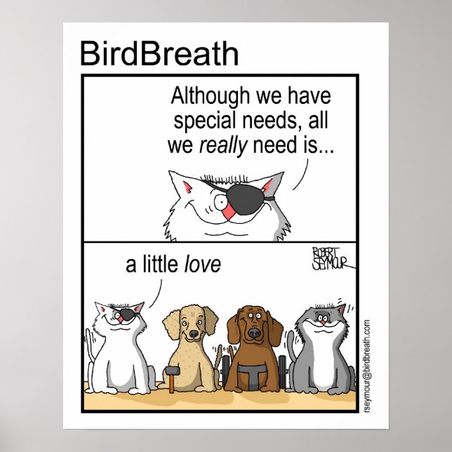 Poster Besoins particuliers (Devant)