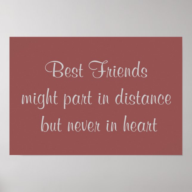 Poster Best Friends, citations d'affiche (Devant)