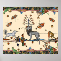 BESTIAIRE MÉDIÉVAL, BÊTE APOCALIYPTIQUE, UNICORN