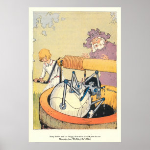 Poster Besty Bobbin et le shaggy Man secourent Tik-Tok