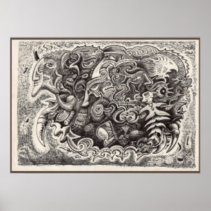 Poster Bête hybride