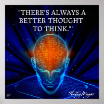 Poster "Better Thought"