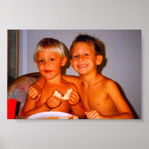 Poster Beurre d'arachide et gelée