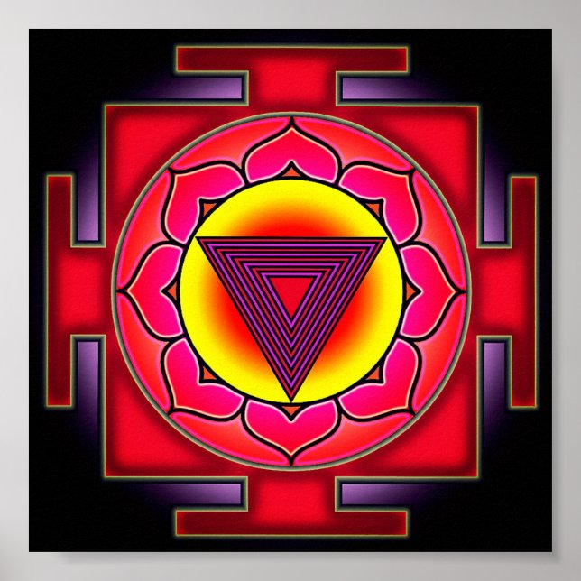 Poster Bhairavi Yantra (Devant)