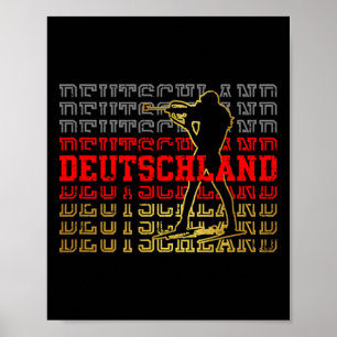 Poster Biathlon Deutschland Allemagne
