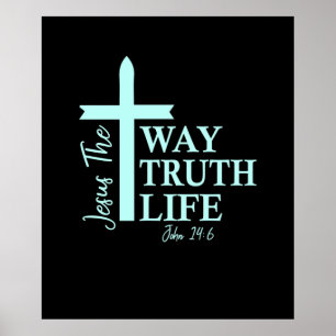 Poster Bible chrétienne contre John