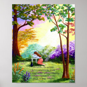 Poster Bible chrétienne Verse Écriture Créationarts