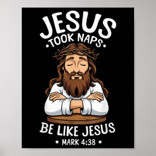 Poster Bible chrétienne Verse Foi Dieu Pun Jésus a pris l