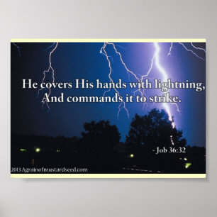 Poster Bible Scripture prayers