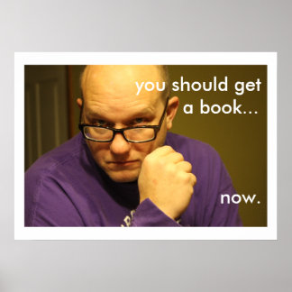 Poster bibliothécaire super légiste