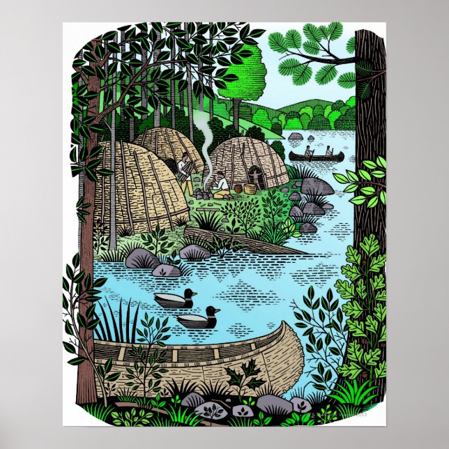 Poster Bibliothèque de liquides 10 (Devant)