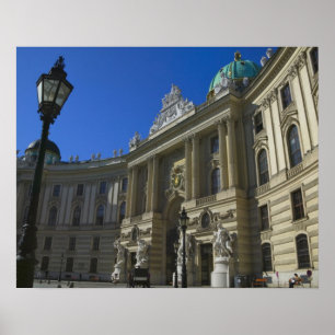 Poster Bibliothèque nationale, Hofburg (Palais impérial)
