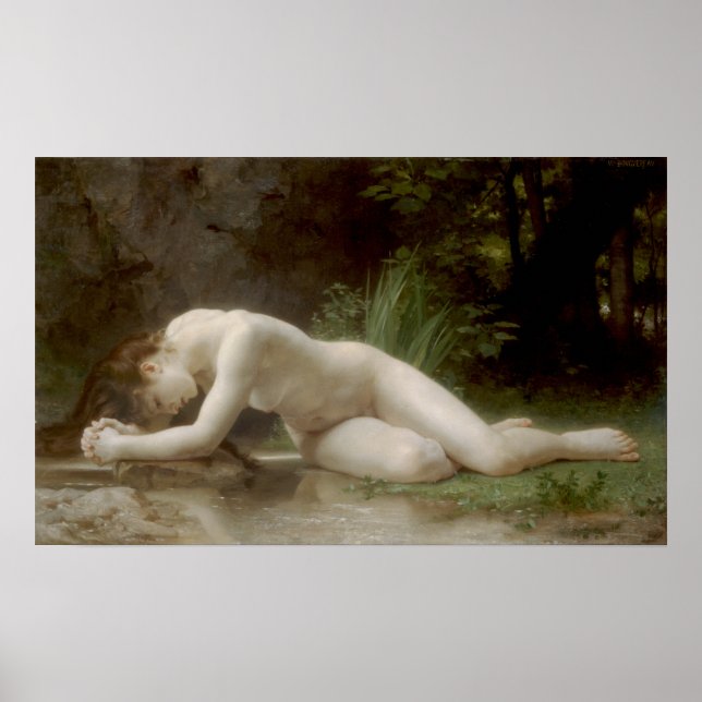 Poster Biblis (Byblis) par William-Adolphe Bouguereau (Devant)