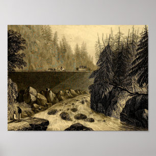 Poster Bicentenaire du canal Erie historique