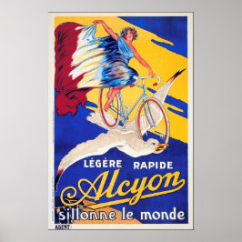 Poster BICYCLE À CYCLE Vintage