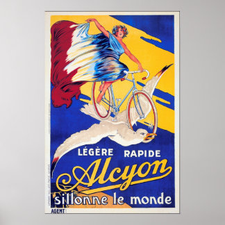 Poster BICYCLE À CYCLE Vintage