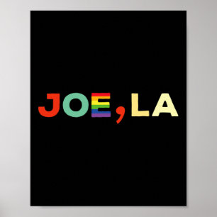 Poster Biden Comma La Kamala Harris Funny Gay pride Rainb