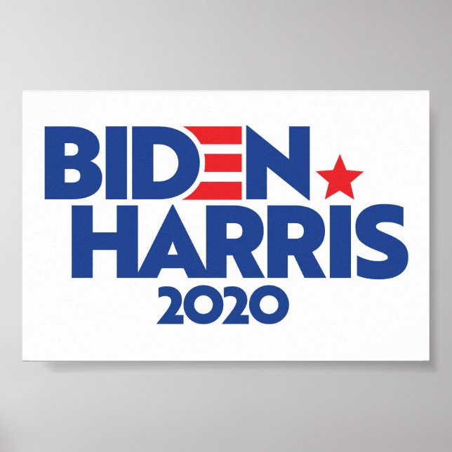POSTER BIDEN HARRIS 2020 (Devant)