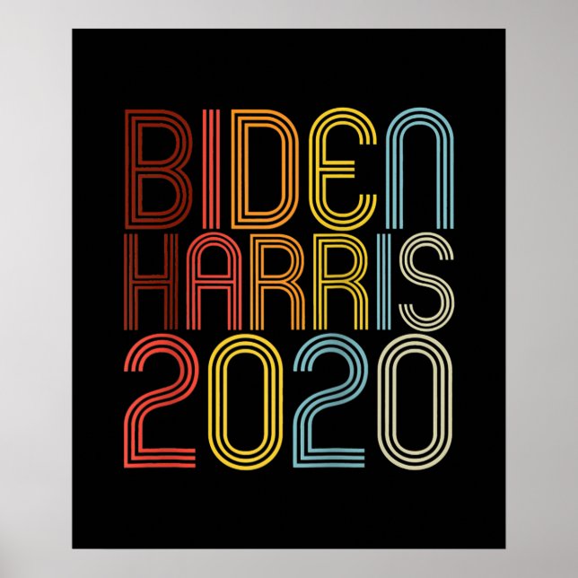 Poster Biden Harris 2020 (Devant)