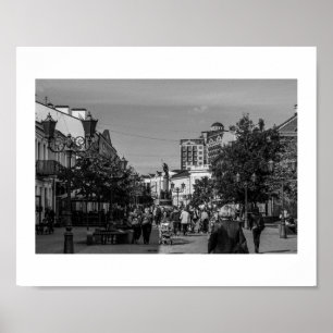 Poster Biélorussie Беларусь Brest Брэст Architecture Affi