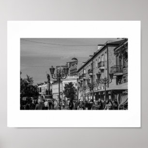 Poster Biélorussie Беларусь Brest Брэст Architecture Affi