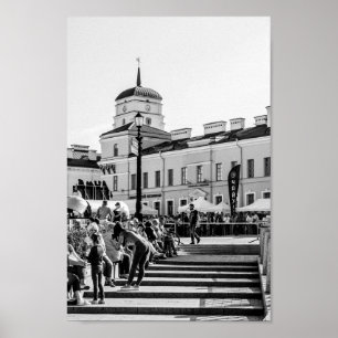 Poster Biélorussie Беларусь Minsk Мінск Минск Architectur