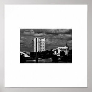 Poster Biélorussie Беларусь Minsk Мінск Минск Architectur