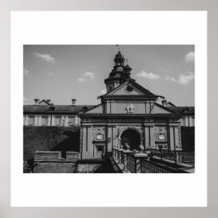 Poster Biélorussie Беларусь Niasvizh Palais de Nesvizh Af