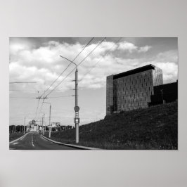 Poster Biélorussie Grodno Cityscape City View Architectur