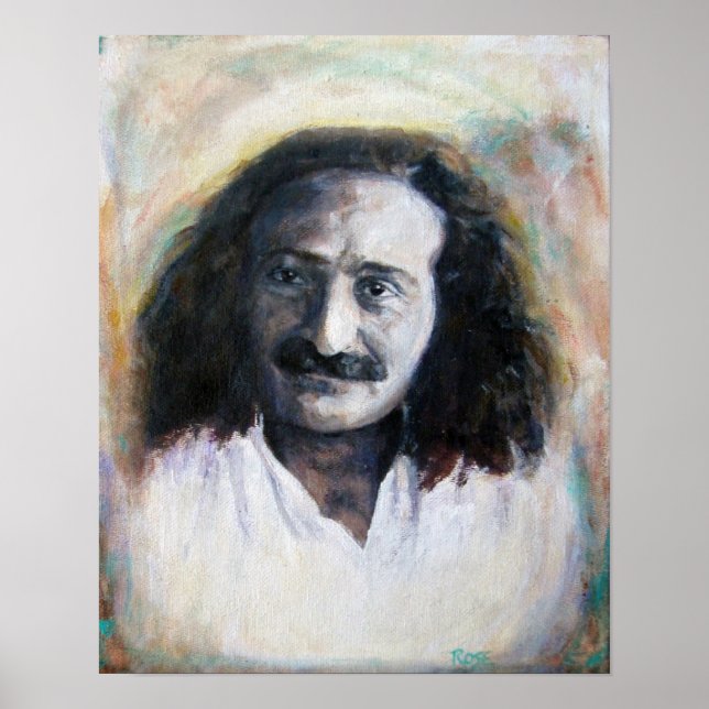 Poster Bien-aimé Meher Baba (Devant)