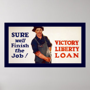 Poster Bien sûr que nous finirons le travail ! (toile)