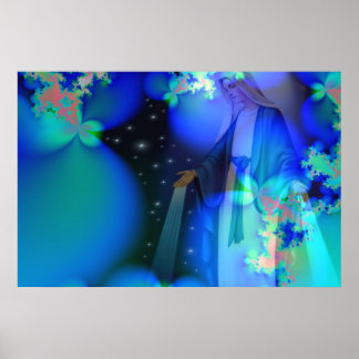 Poster Bienheureuse mère