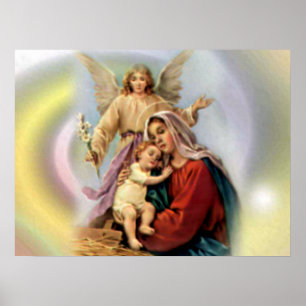 Poster Bienheureuse Vierge Marie - Mère de Dieu