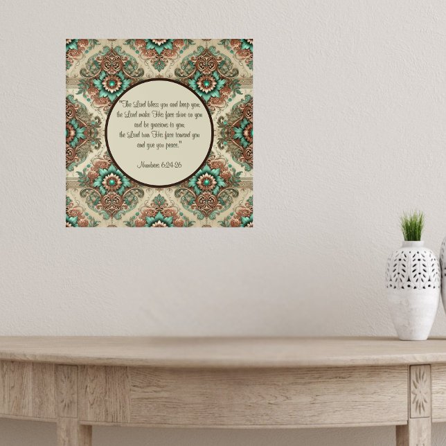 Poster Bienheureux Traditionnel (Créateur téléchargé)