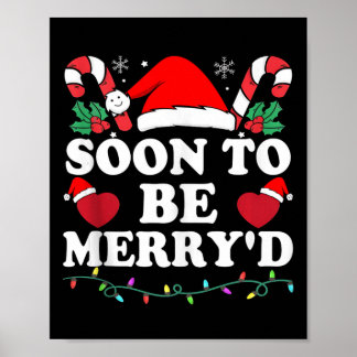 Poster Bientôt Être Joyeux d'avoir engagé jumelé des coup