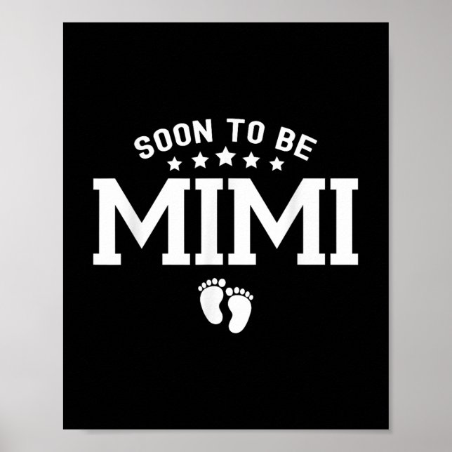 Poster Bientôt être Mimi mignonne Mère & #39 ; s Jour Gro (Devant)