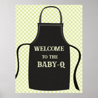 Poster Bienvenue à Baby-q