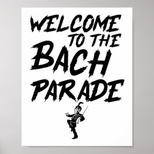Poster Bienvenue À Bach Parade Bride Squad Gothic Bach