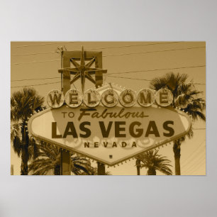 Poster Bienvenue à Fabulous Las Vegas