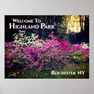 Poster - Bienvenue à Highland Park Rochester NY